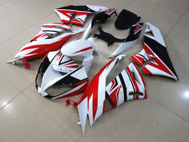 Zagg Rojo Blanco 09-12 ZX6R Carenado Zagg Rojo Blanco 09-12 ZX6R Carenado